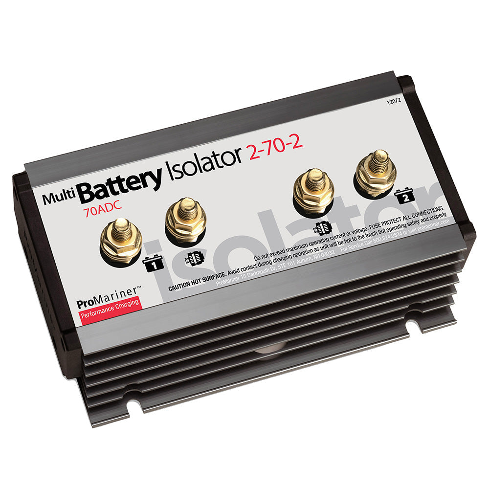 ProMariner Battery Isolator - 2 Alternator - 2 Battery - 70 AMP [12072] - Brand_ProMariner, Electrical, Electrical | Battery Isolators - ProMariner - Battery Isolators
