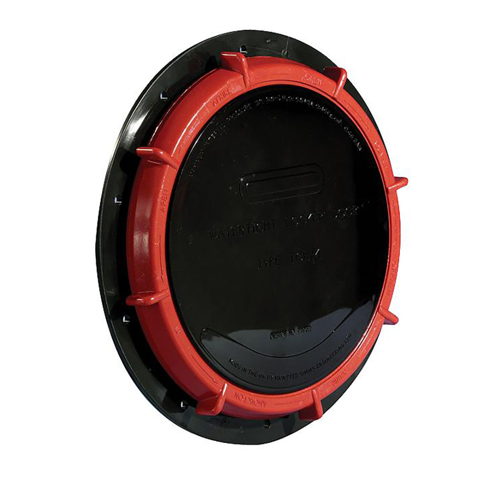 Whale TCL4 9" Locker Door - Black [LD4000] - Brand_Whale Marine, Marine Hardware, Marine Hardware | Deck Plates - Whale Marine - Deck Plates