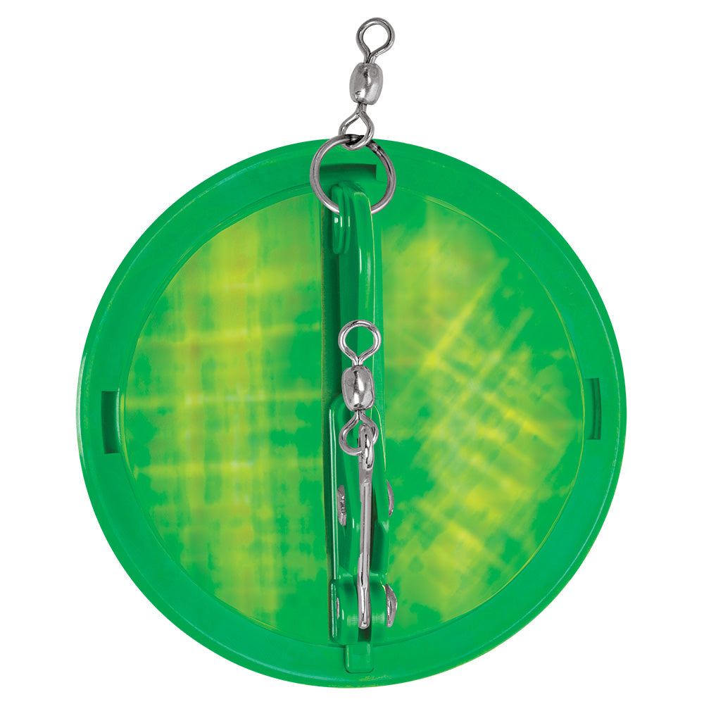 Luhr-Jensen 2-1/4" Dipsy Diver - Kelly Green/Silver Bottom Moon Jelly [5560-030-2511] - Premium Hard & Soft Baits from Luhr-Jensen - Just $8.99! 