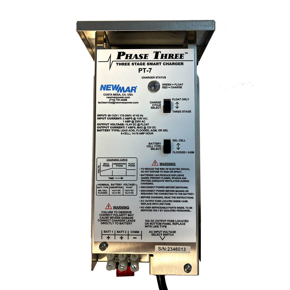 Newmar PT-7 Battery Charger [PT-7] - Premium Charger/Inverter Combos from Newmar Power - Just $325.99! 