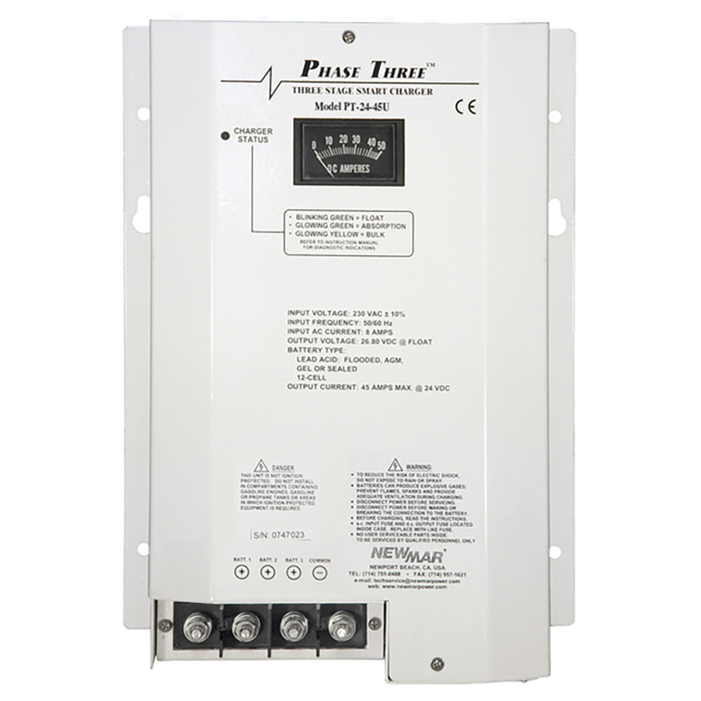 Newmar PT-24-45U Battery Charger [PT-24-45U] - Premium Charger/Inverter Combos from Newmar Power - Just $1743.99! 