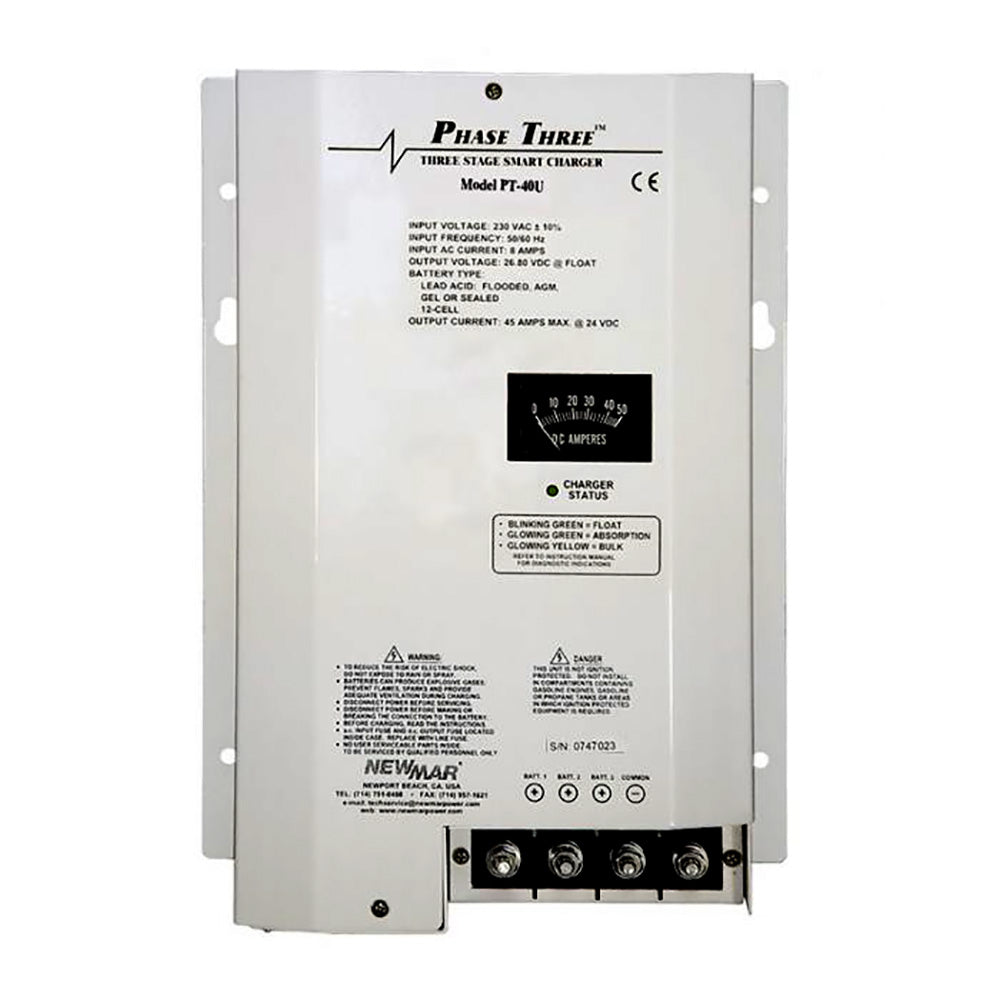 Newmar PT-40U Battery Charger [PT-40U] - Premium Charger/Inverter Combos from Newmar Power - Just $1110.99! 