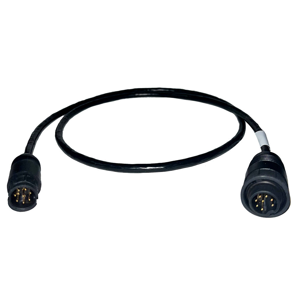 Echonautics 1M Adapter Cable w/Male 8-Pin Black Box Connector f/Echonautics 300W, 600W  1kW Transducers [CBCCMS0501] - Premium Transducer Accessories from Echonautics - Just $47.99! 