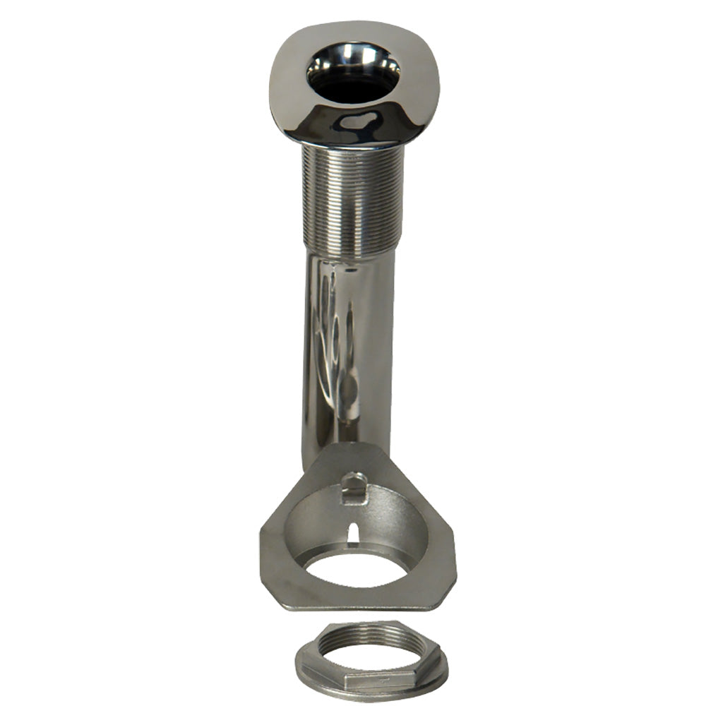 C.E. Smith 80 Series Screwless Flush Mount Rod Holder - 15 Degree - Stainless Steel - Cast Bottom - Black Liner [53687C] - Premium Rod Holders from C.E. Smith - Just $209.99! 