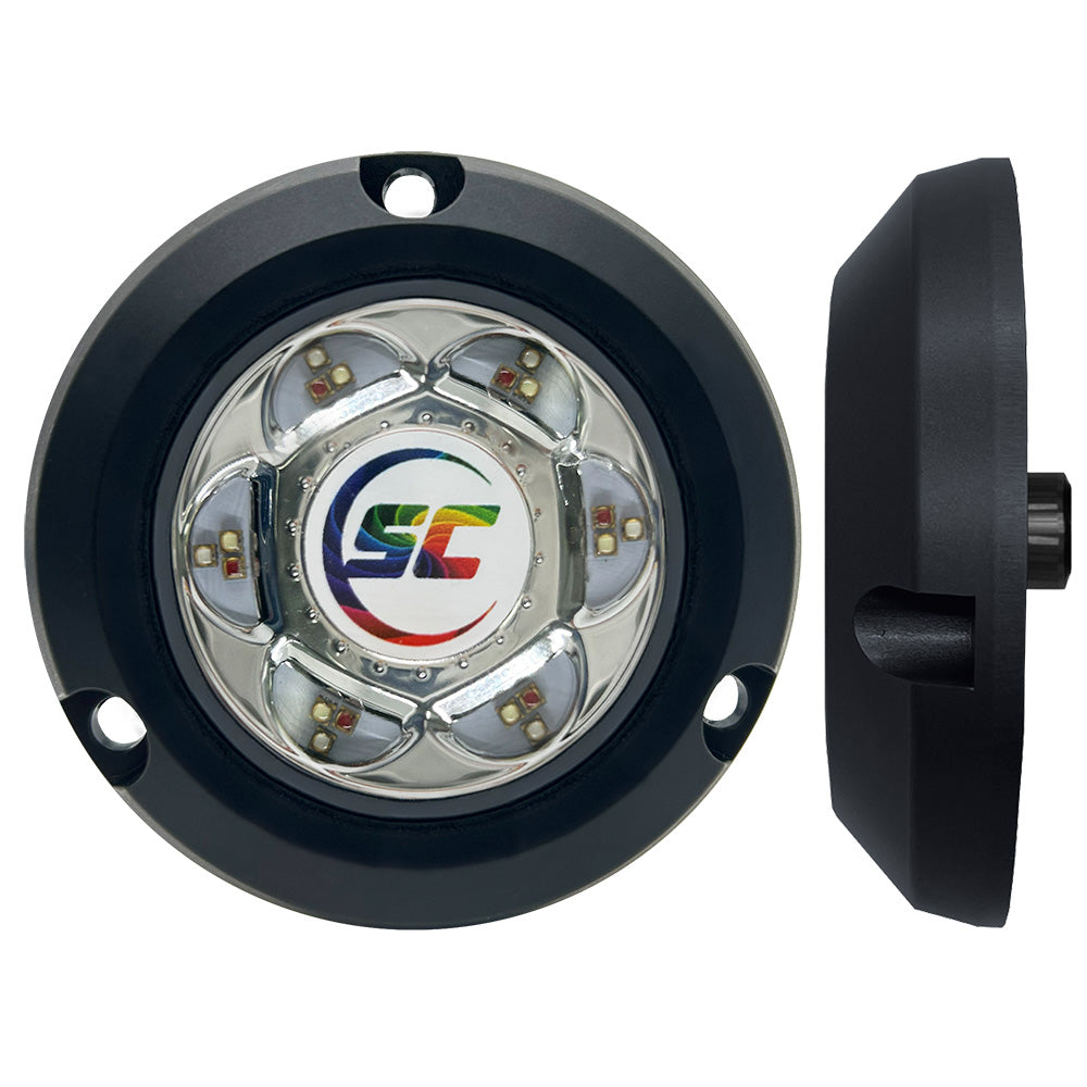 Shadow-Caster SC2 Series Polymer Composite Surface Mount Underwater Light - Full Color [SC2-CC-CSM] - Premium Underwater Lighting from Shadow-Caster LED Lighting - Just $249! 