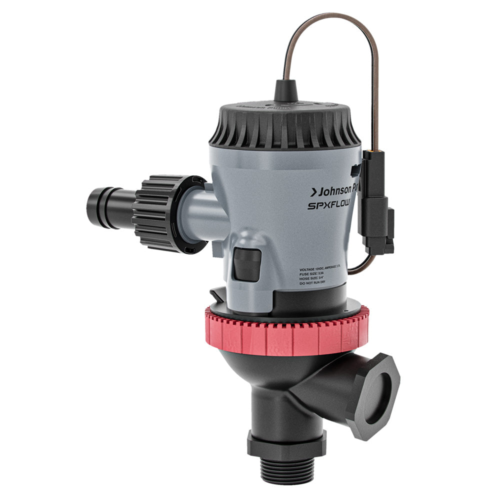 Johnson Pump Aqua O2 Twin Port 500 GPH Aerator Pump - Flex Mount - 12V [10-13649-01] - Premium Livewell Pumps from Johnson Pump - Just $46.99! 