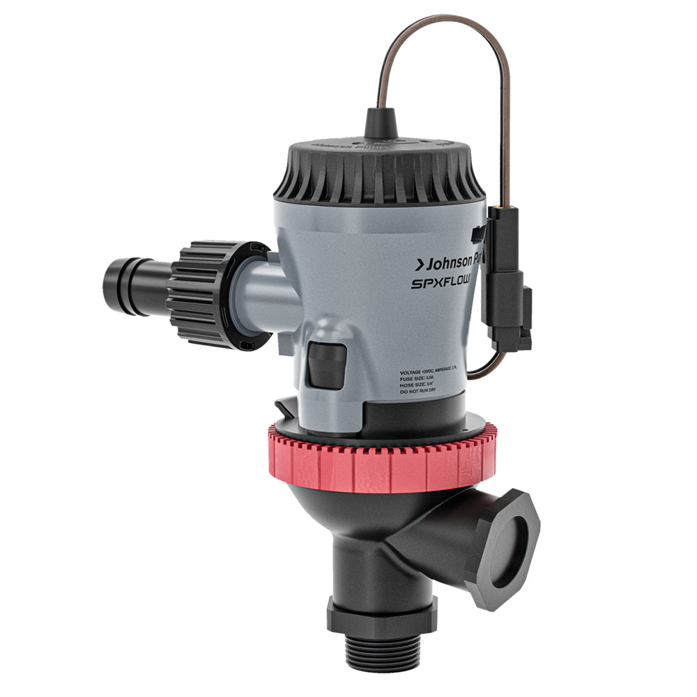 Johnson Pump Aqua O2 Twin Port 800 GPH Aerator Pump - Flex Mount - 12V [10-13650-01] - Premium Livewell Pumps from Johnson Pump - Just $49.99! 