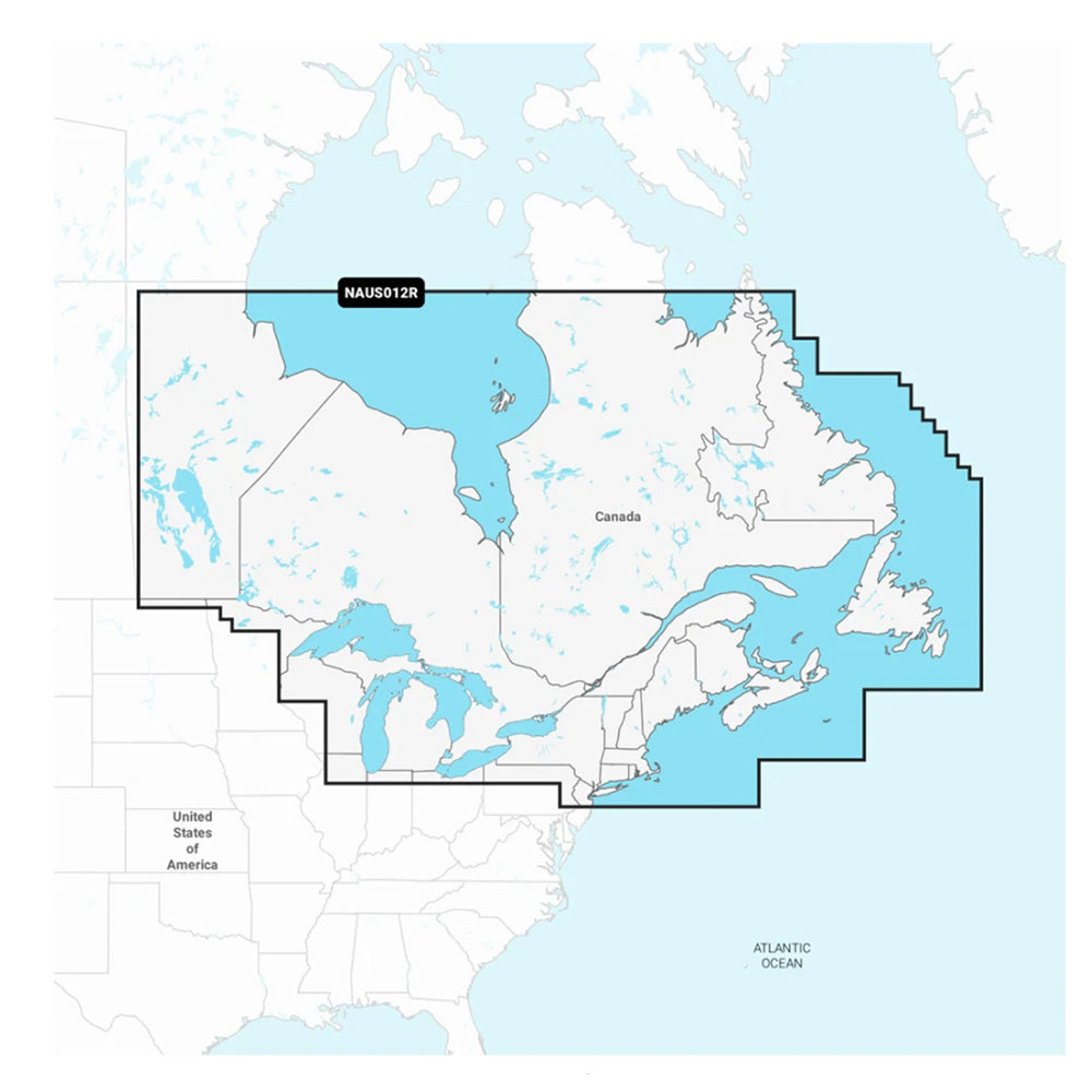 Navionics NAUS012R - Canada, East  Great Lakes - Navionics+ [010-C1466-30] - Premium Navionics + from Navionics - Just $92.99! 