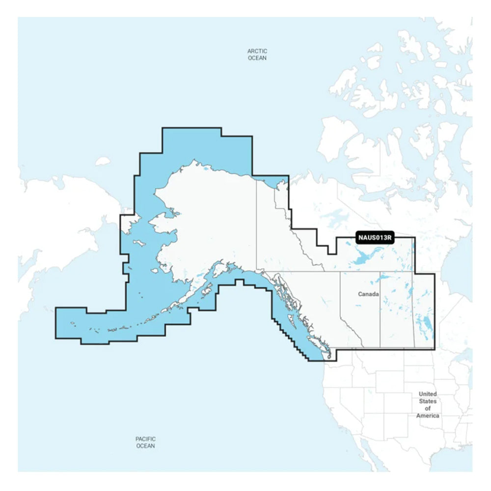 Navionics NAUS013R - Canada, West  Alaska - Navionics+ [010-C1467-30] - Premium Navionics + from Navionics - Just $92.99! 