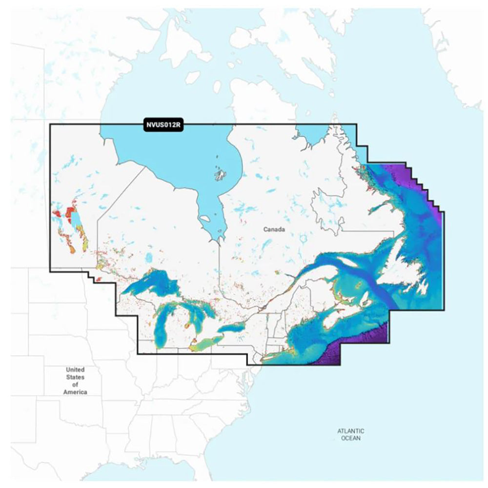 Garmin Navionics Vision+ NVUS012R Canada, East  Great Lakes [010-C1484-00] - Premium Garmin Navionics Vision+ from Garmin - Just $230.99! 