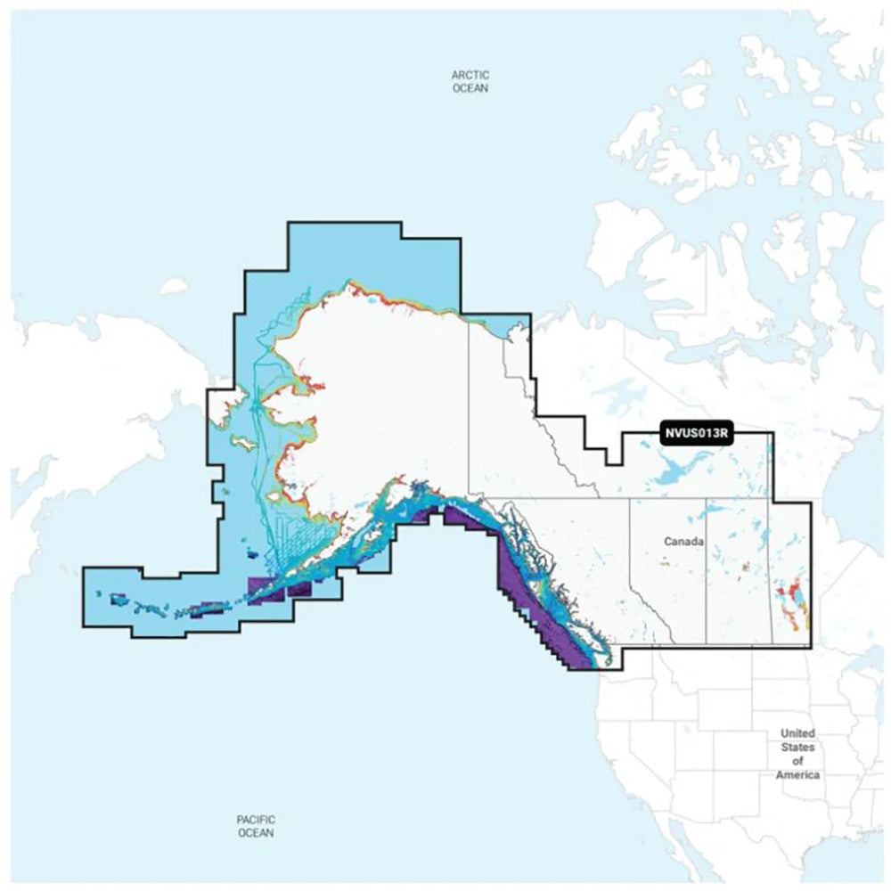 Garmin Navionics Vision+ NVUS013R Canada, West  Alaska [010-C1485-00] - Premium Garmin Navionics Vision+ from Garmin - Just $230.99! 