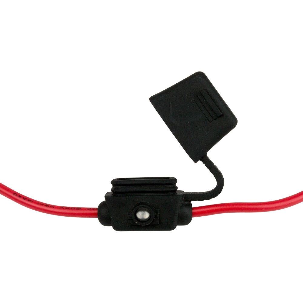 Sea-Dog ATO/ATC Style Inline LED Fuse Holder - Up to 30A [445197-1] - Premium Fuse Blocks & Fuses from Sea-Dog - Just $7.99! 