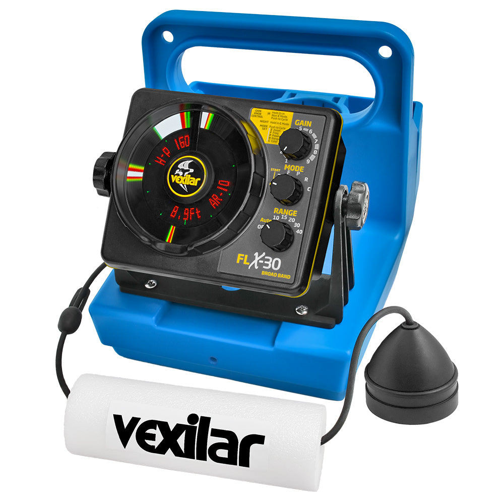 Vexilar FLX-30 Genz Pack w/Broad Band Ice Ducer  Vexilar Lithium Battery [GPLI30BB] - Premium Ice Flashers from Vexilar - Just $669.95! 