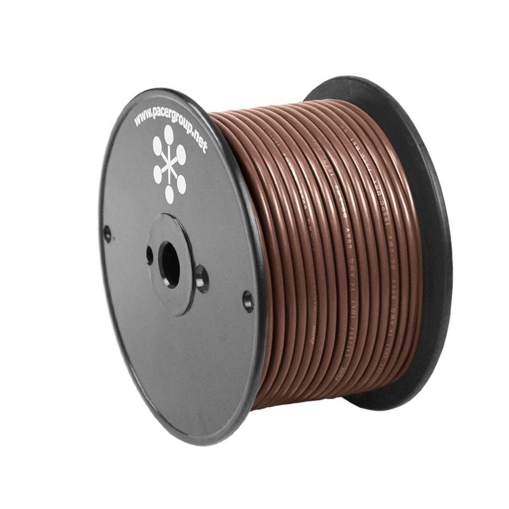 Pacer Brown 10 AWG Primary Wire - 20' [WUL10BR-20] - Premium Wire from Pacer Group - Just $13.99! 