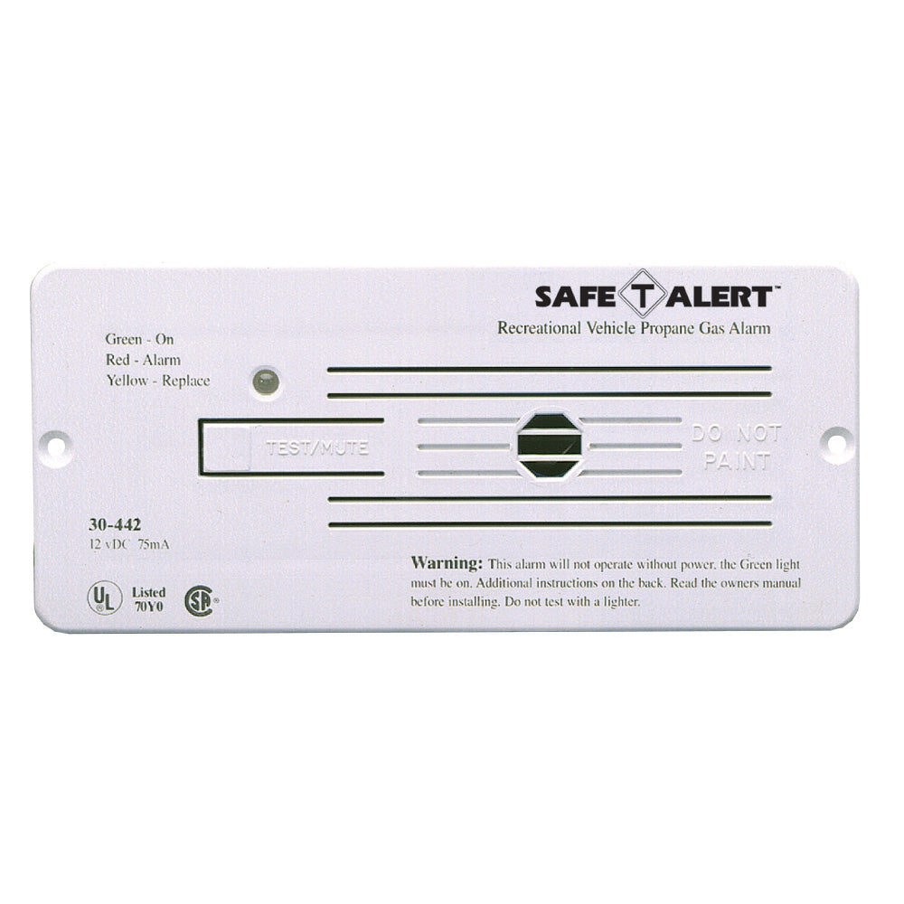 Safe-T-Alert 30 Series 12V RV Propane Alarm - White [30-442-P-WT] - 1st Class Eligible, Brand_Safe-T-Alert, Marine Safety, Marine Safety | Fume Detectors - Safe-T-Alert - Fume Detectors