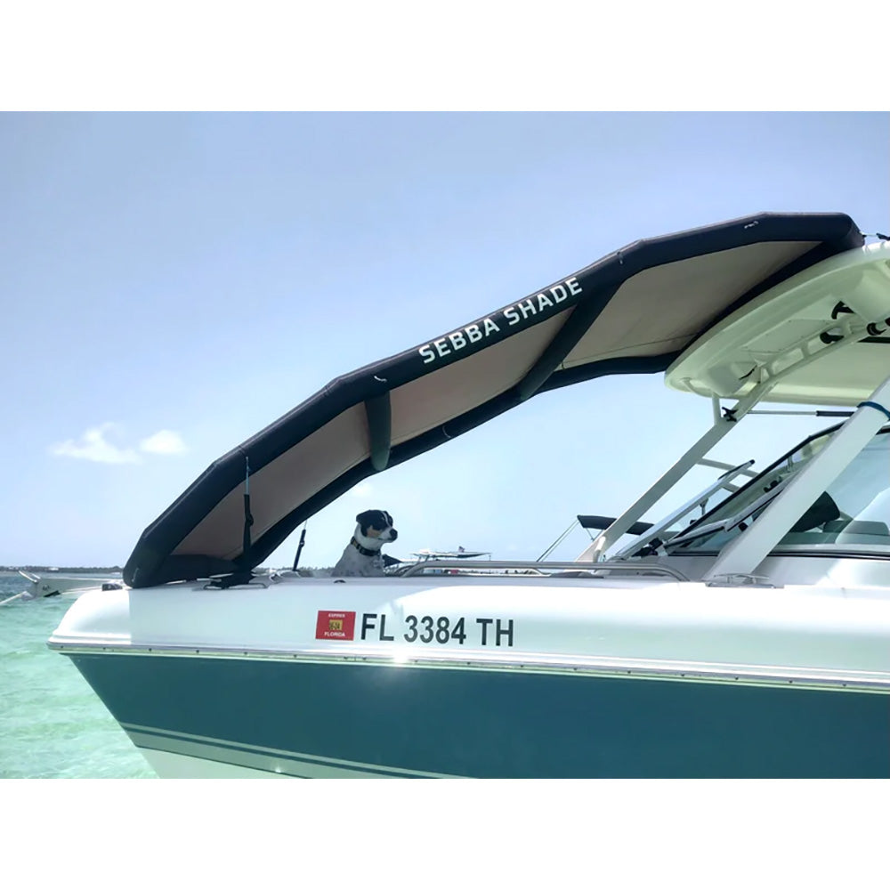 Sebba Shade 8 x 12 ft. Seafoam Sun Shade f/Boats 26'+ [SS8X12SFM] - Premium Biminis/Shades/Umbrellas from Sebba Shade - Just $1250! 