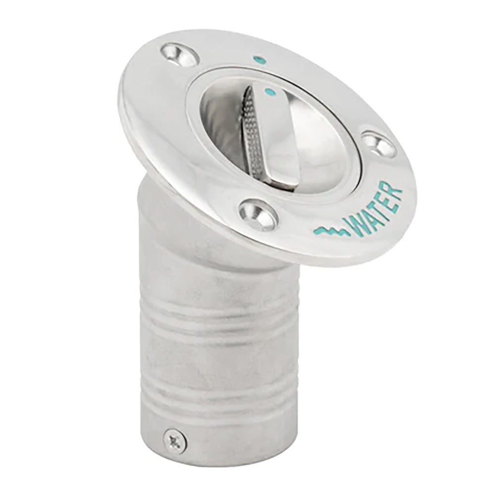 Whitecap 30 EPA Pull-Up Deck Fill Angled 1-1/2" (Water) [6125AEPA] - Premium Deck Fills from Whitecap - Just $59.99! 