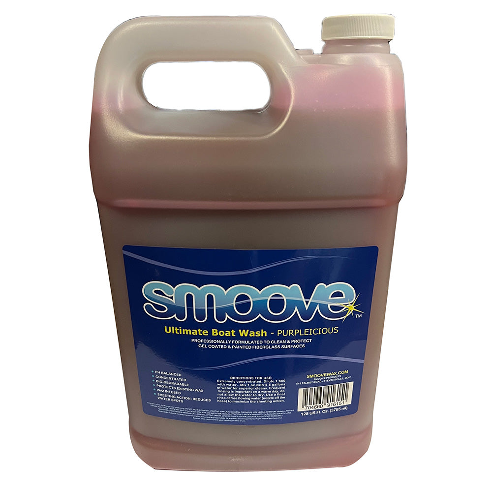 Smoove Purplelicious Ultimate Boat Wash - Gallon [SMO002] - Automotive/RV, Automotive/RV | Cleaning, Boat Outfitting, Boat Outfitting | Cleaning, Brand_Smoove, Restricted From 3rd Party Platforms - Smoove - Cleaning
