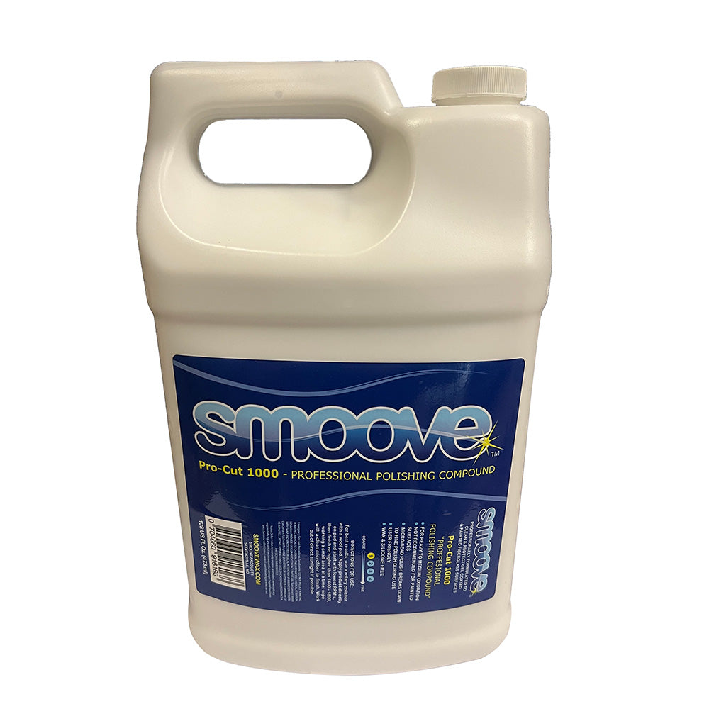 Smoove Pro-Cut 1000 Professional Polishing Compound - Gallon [SMO004] - Automotive/RV, Automotive/RV | Cleaning, Boat Outfitting, Boat Outfitting | Cleaning, Brand_Smoove, Restricted From 3rd Party Platforms - Smoove - Cleaning