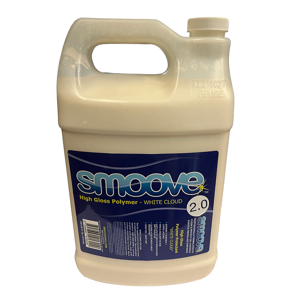 Smoove White Cloud High Gloss Polymer 2.0 - Gallon [SMO012] - Automotive/RV, Automotive/RV | Cleaning, Boat Outfitting, Boat Outfitting | Cleaning, Brand_Smoove, Restricted From 3rd Party Platforms - Smoove - Cleaning