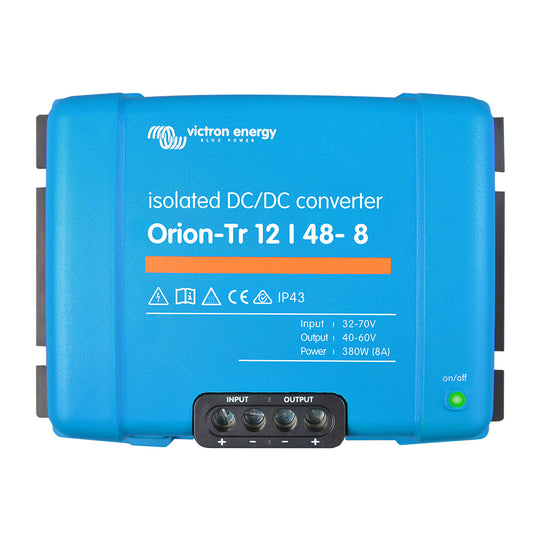 Victron Orion-TR 12/48-8A (380W) Isolated DC-DC Converter [ORI124838110] - Premium DC to DC Converters from Victron Energy - Just $201.45! 