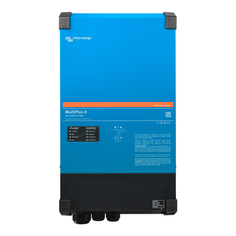 Victron MultiPlus-II 24/5000 120-95 120V [PMP242505110] - Premium Charger/Inverter Combos from Victron Energy - Just $1620.95! 