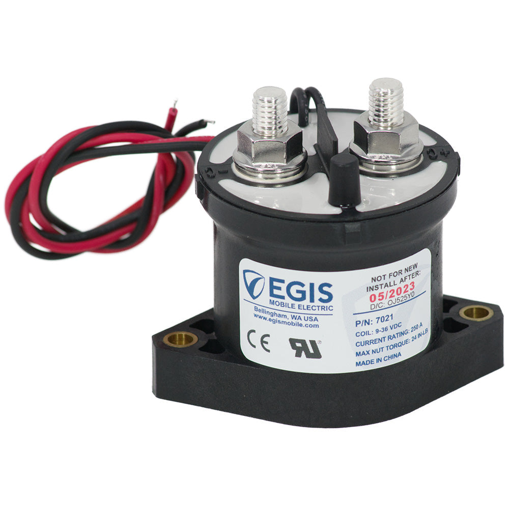 Egis Contactor 250A, 12/24V [7021] - Premium Accessories from Egis Mobile Electric - Just $104.99! 