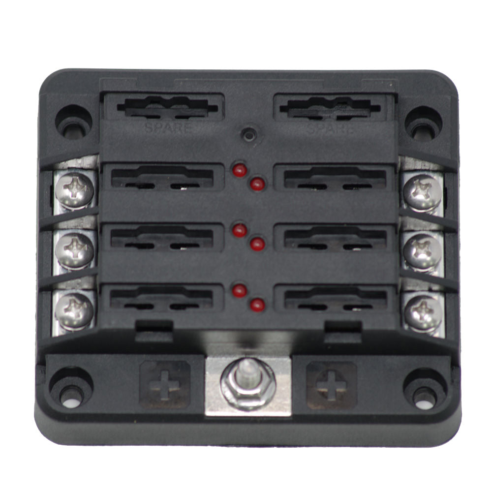 Egis RT Fuse Block 6 Position w/LED Indication [8028] - Premium Fuse Blocks & Fuses from Egis Mobile Electric - Just $29.99! 