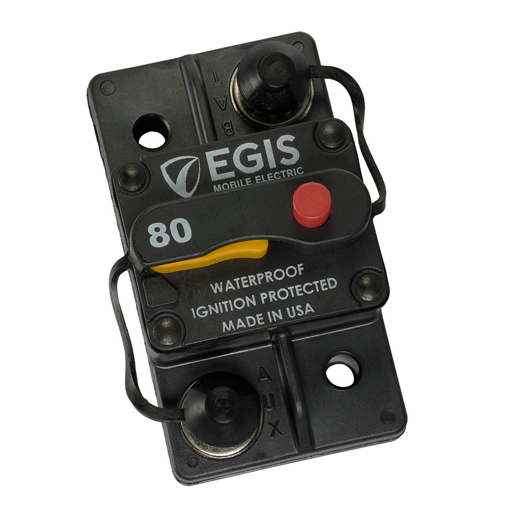 Egis 80A Surface Mount Circuit Breaker - 285 Series [4703-080] - Premium Circuit Breakers from Egis Mobile Electric - Just $35.99! 