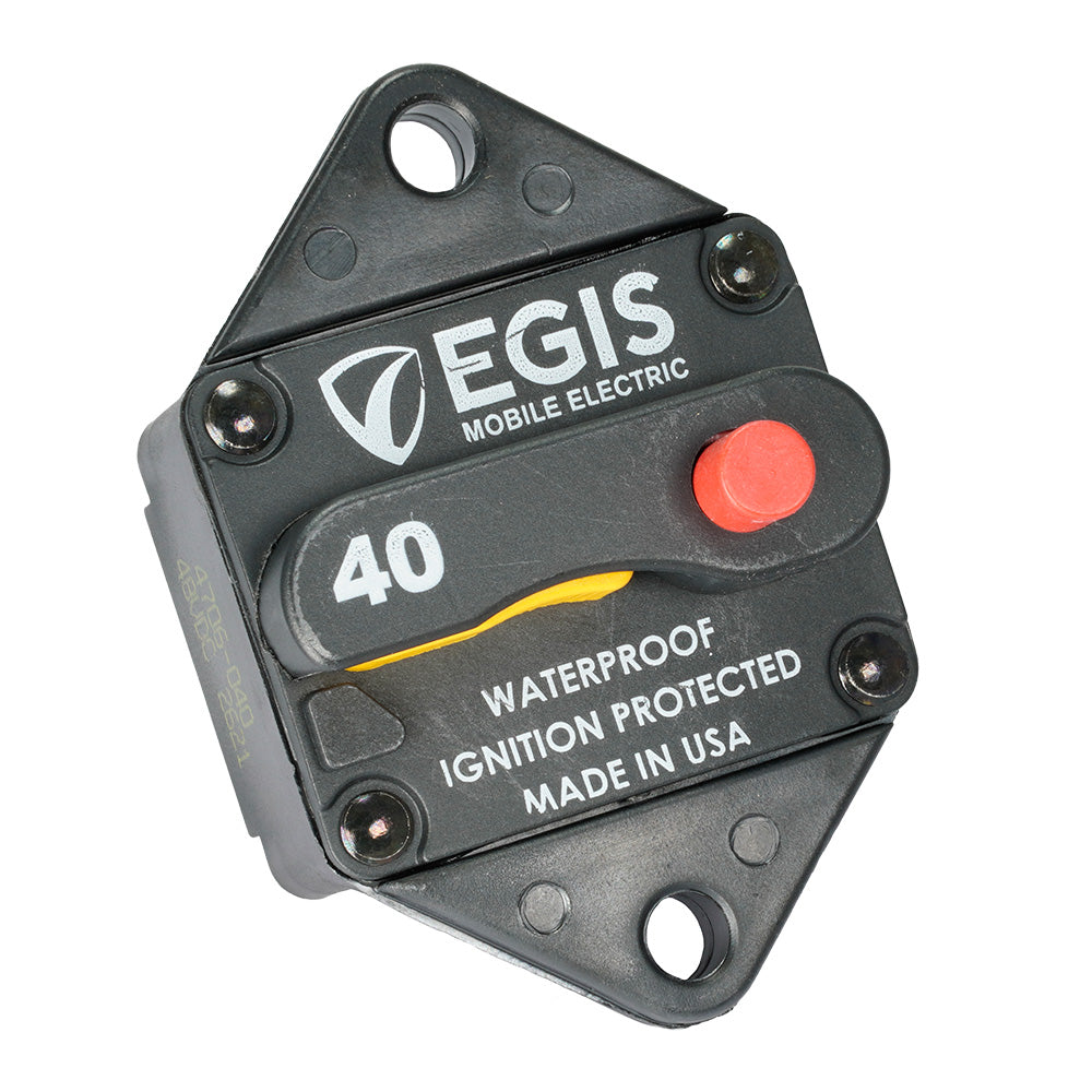 Egis 40A Panel Mount Circuit Breaker - 285 Series [4706-040] - Premium Circuit Breakers from Egis Mobile Electric - Just $35.99! 