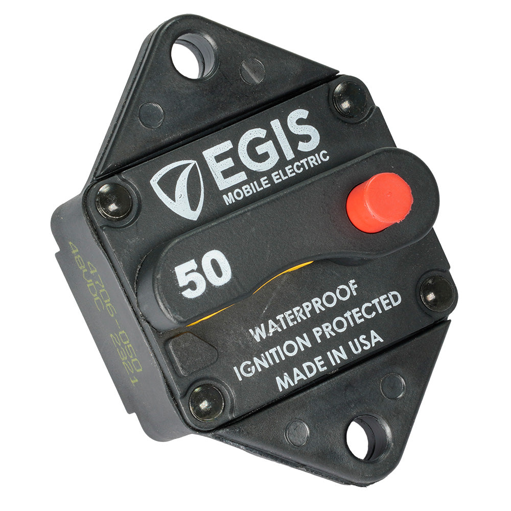 Egis 50A Panel Mount Circuit Breaker - 285 Series [4706-050] - Premium Circuit Breakers from Egis Mobile Electric - Just $35.99! 