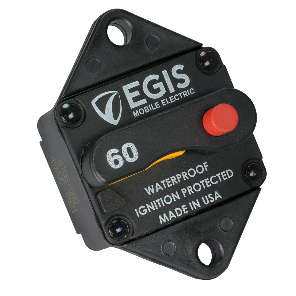 Egis 60A Panel Mount Circuit Breaker - 285 Series [4706-060] - Premium Circuit Breakers from Egis Mobile Electric - Just $35.99! 