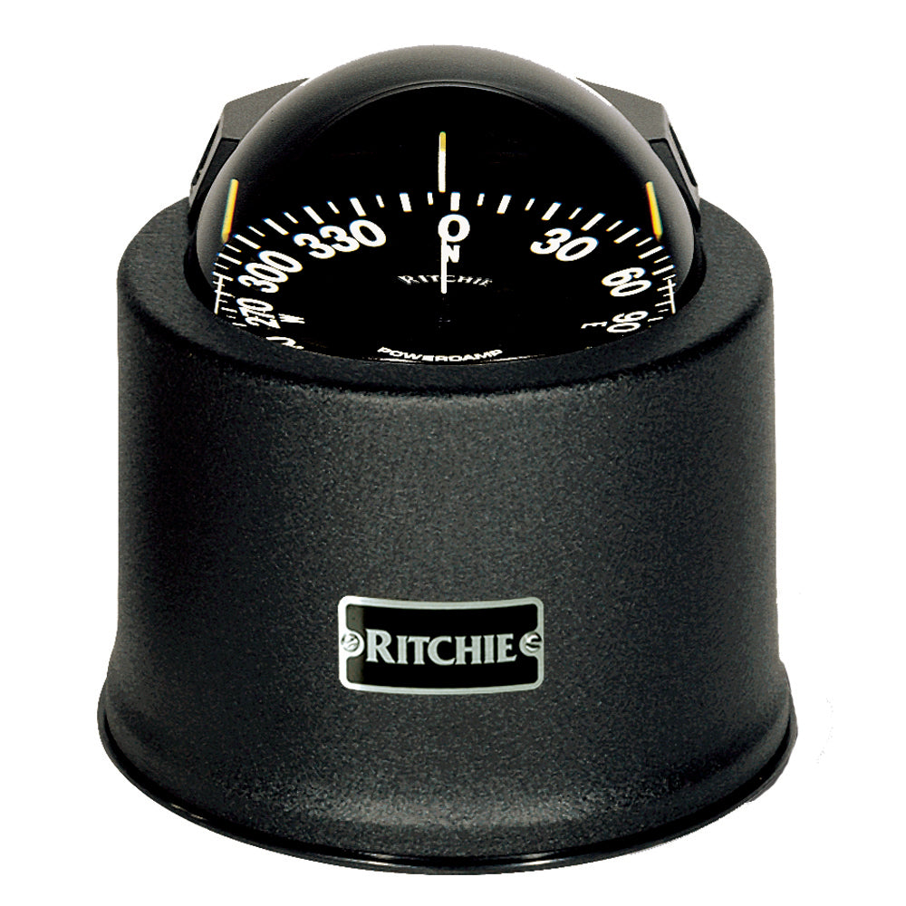 Ritchie SP-5-B GlobeMaster Compass - Pedestal Mount - Black - 5 Degree Card 12V [SP-5-B] - Premium Compasses from Ritchie - Just $979.99! 