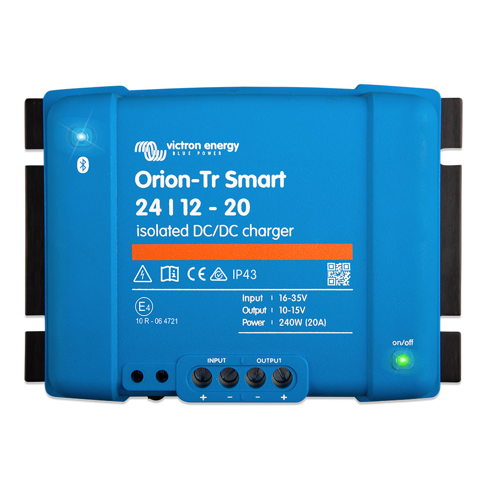 Victron Orion-Tr Smart 24/12-20A (240W) Isolated DC-DC Charger [ORI241224120] - Brand_Victron Energy, Electrical, Electrical | DC to DC Converters, MRP, Restricted From 3rd Party Platforms - Victron Energy - DC to DC Converters