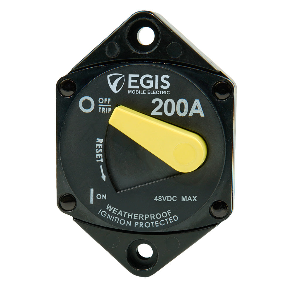 Egis 200A Panel Mount 87 Series Circuit Breaker [4707-200] - Premium Circuit Breakers from Egis Mobile Electric - Just $54.99! 