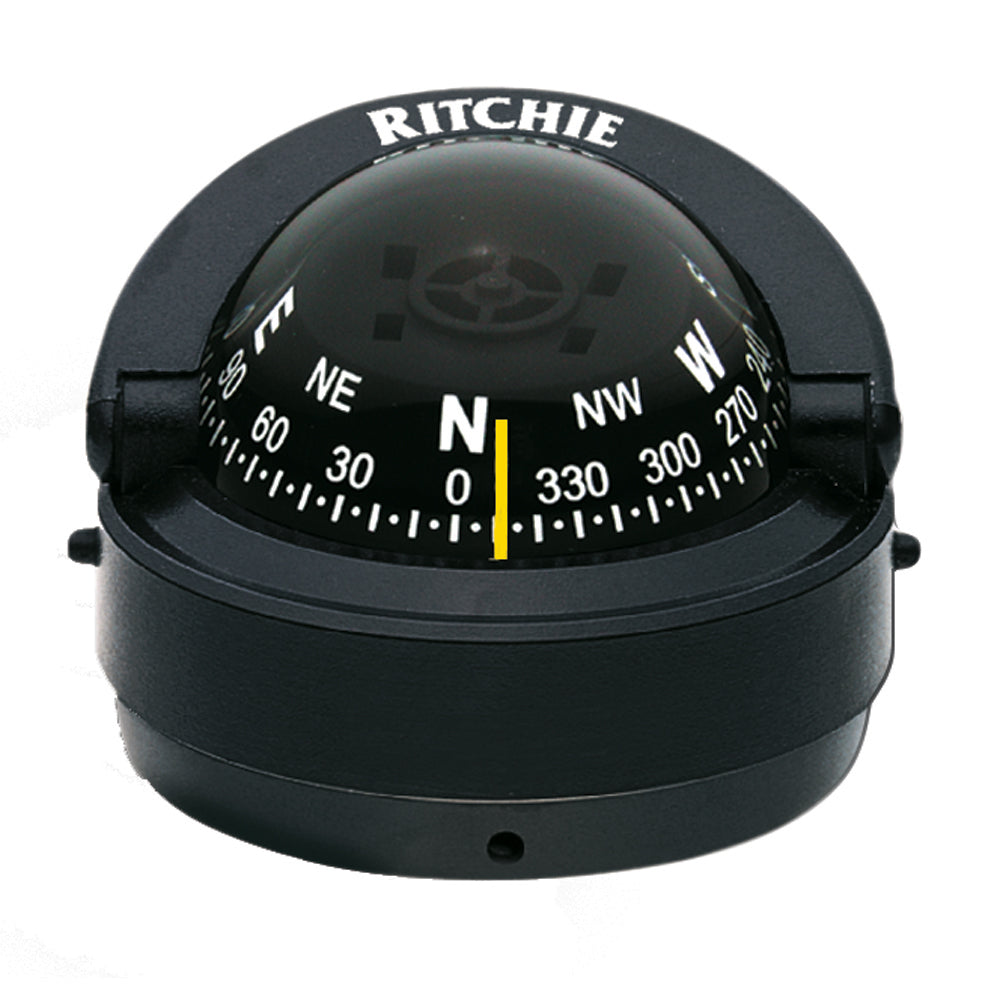 Ritchie S-53 Explorer Compass - Surface Mount - Black [S-53] - Premium Compasses from Ritchie - Just $87.99! 