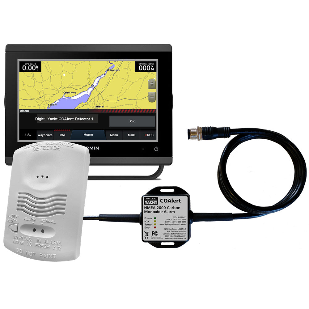 Digital Yacht CO Alert Carbon Monoxide Alarm w/NMEA 2000 [ZDIGCOALERT] - Premium Fume Detectors from Digital Yacht - Just $289.99! 