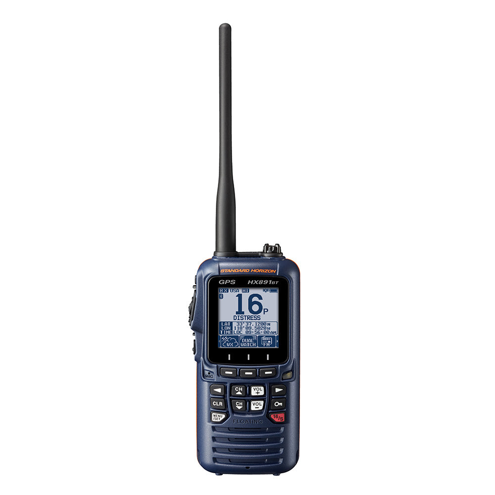 Standard Horizon HX891BT Handheld VHF w/Bluetooth - Navy Blue [HX891BTNB] - Premium VHF - Handheld from Standard Horizon - Just $227.99! 