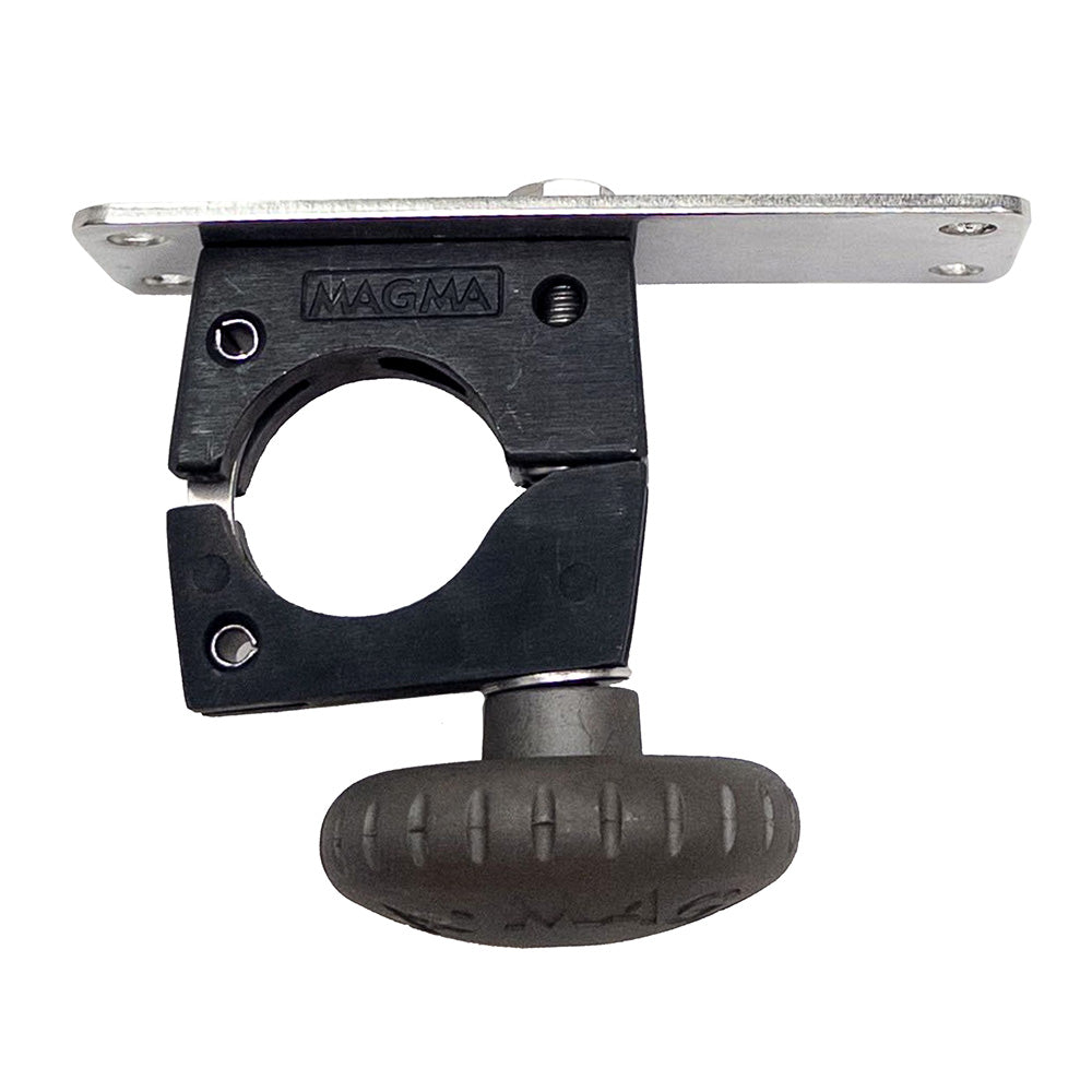 Magma Horizontal Round Rail Mount w/Knob - 1-1/2" [T10-591] - Premium Deck / Galley from Magma - Just $45.99! 