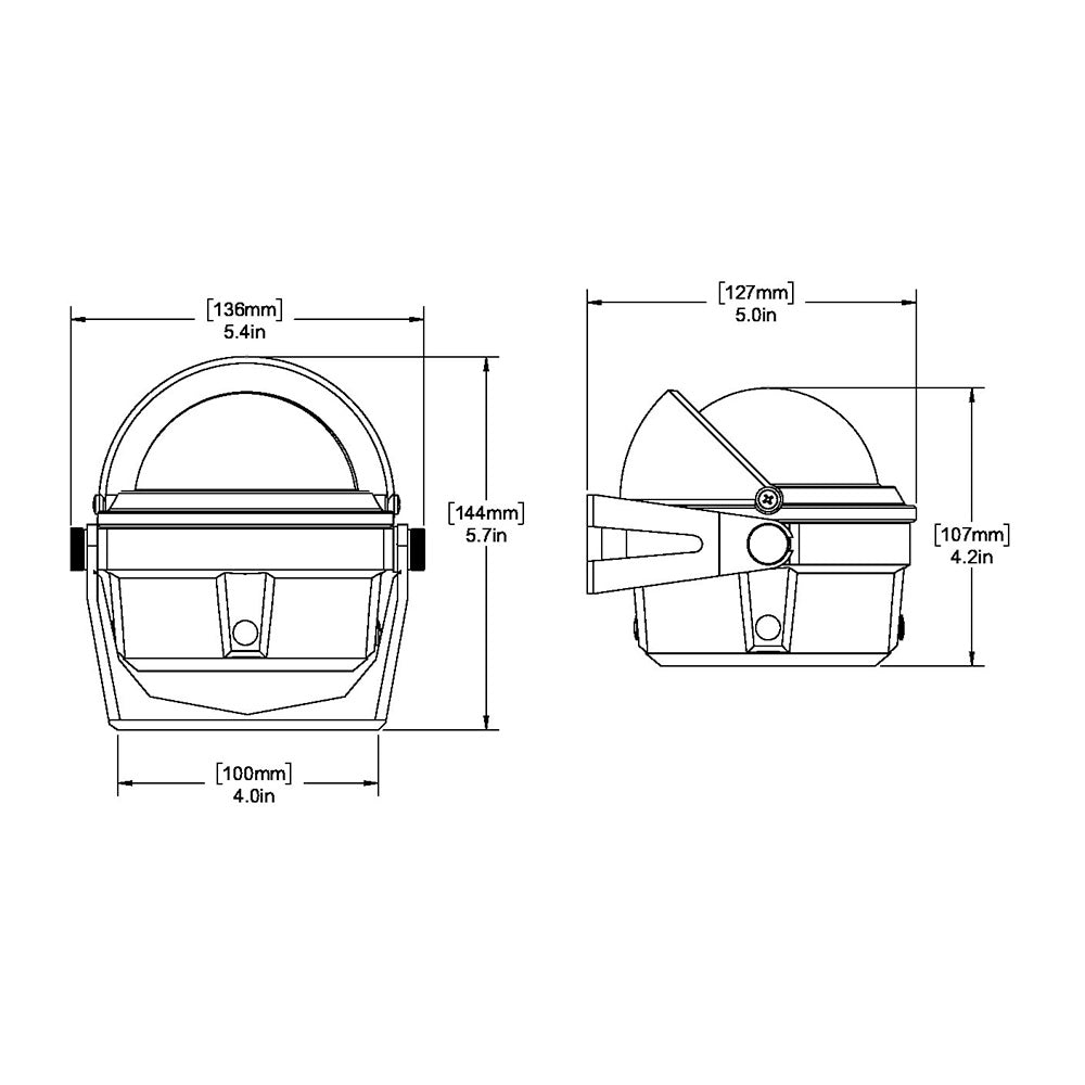 Ritchie B-80 Voyager Compass - Bracket Mount - Black [B-80] - Premium Compasses from Ritchie - Just $178.99! 