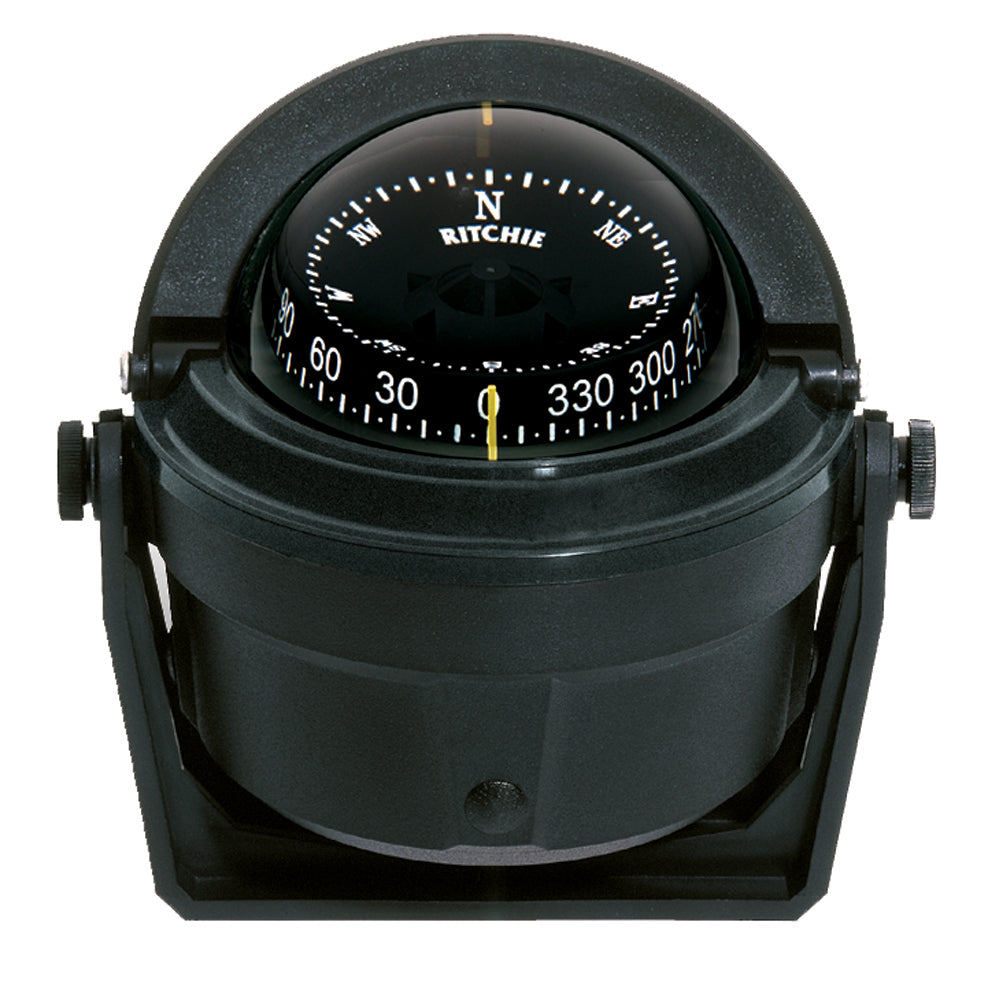 Ritchie B-81 Voyager Compass - Bracket Mount - Black [B-81] - Premium Compasses from Ritchie - Just $178.99! 