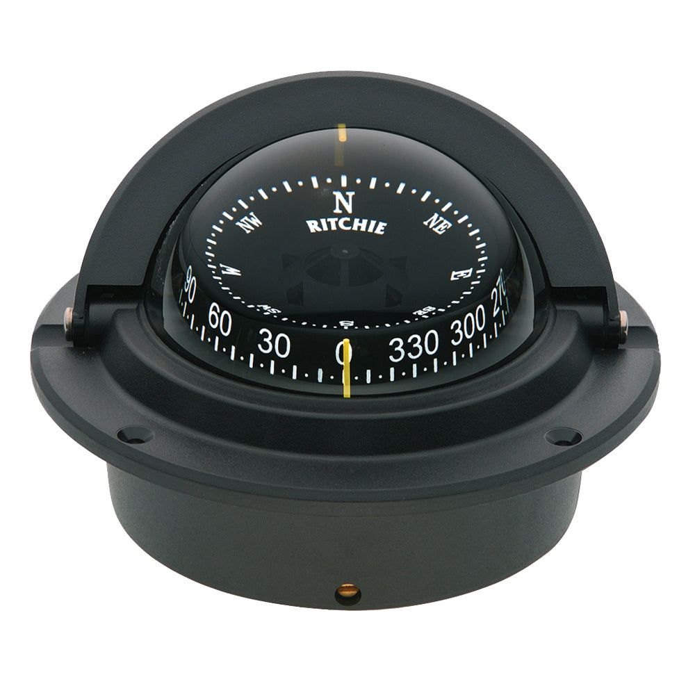 Ritchie F-83 Voyager Compass - Flush Mount - Black [F-83] - Premium Compasses from Ritchie - Just $181.99! 