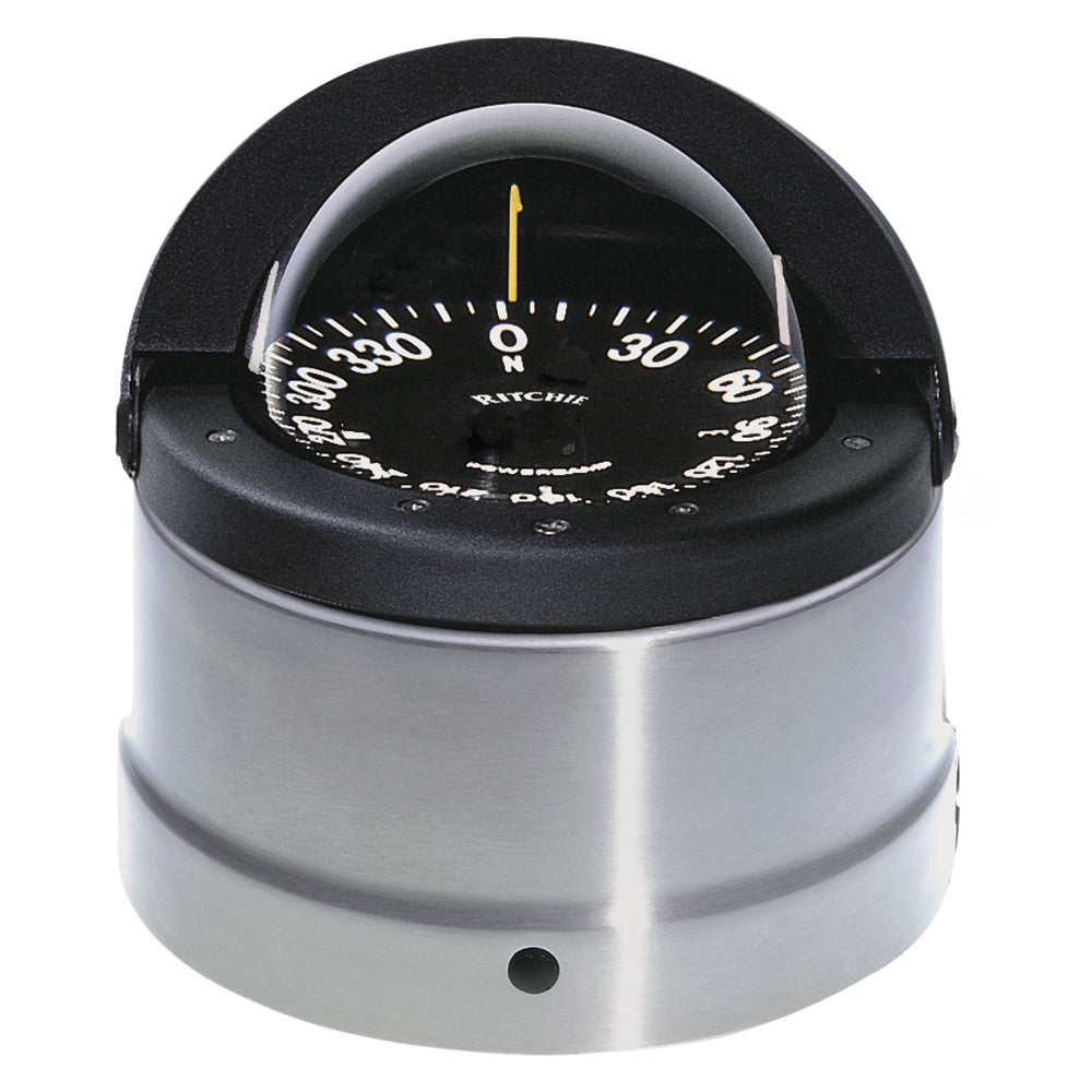 Ritchie DNP-200 Navigator Compass - Binnacle Mount - Polished Stainless Steel/Black [DNP-200] - Premium Compasses from Ritchie - Just $581.99! 