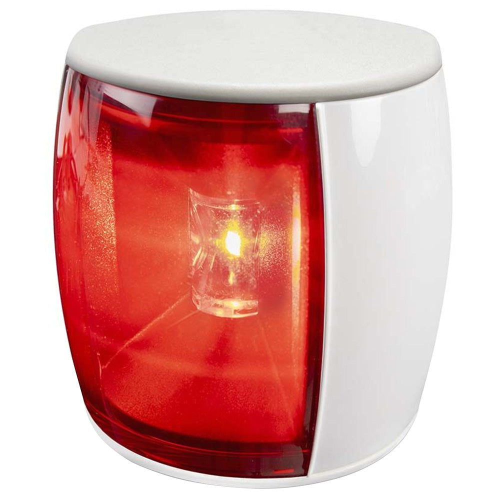 Hella Marine NaviLED PRO Port Navigation Lamp - White Shroud - Red Lens - 3NM [017460111] - Brand_Hella Marine, Lighting, Lighting | Navigation Lights - Hella Marine - Navigation Lights