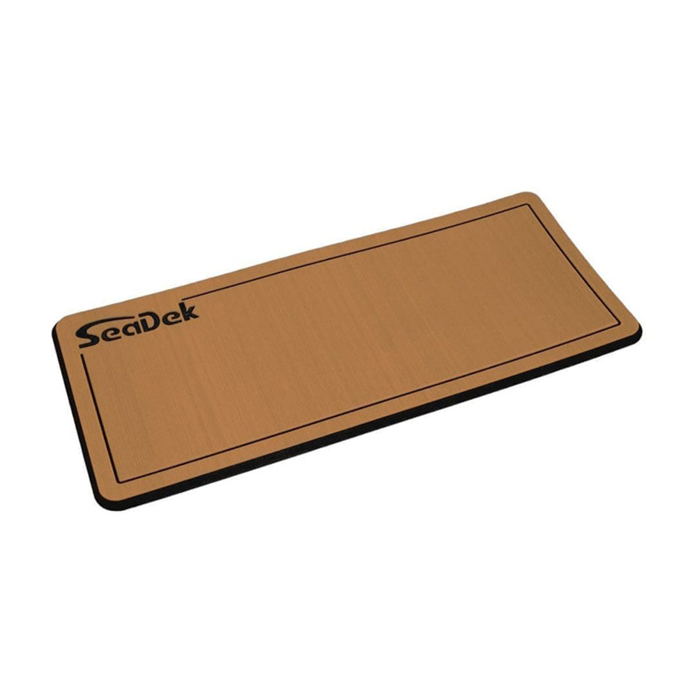 SeaDek 14 x 36" 20mm Dual Density Small Helm Pad w/SeaDek Logo - Brushed Texture - Mocha/Black (355.6mm x 914.4mm x 20mm) [37925-80327] - Premium Deck / Galley from SeaDek - Just $162.99! 