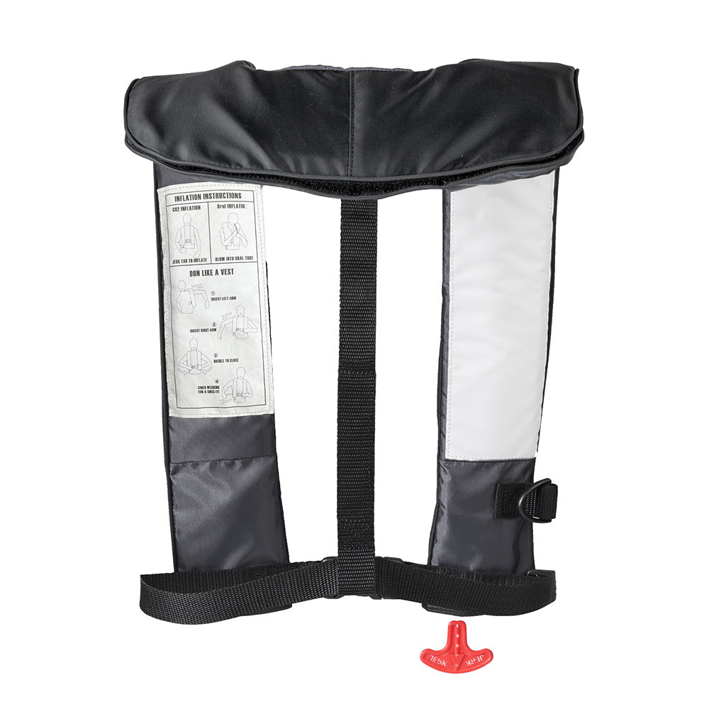 Bluestorm Cirro 26 Auto/Manual Type V Inflatable PFD - Apex Black [BS-SL6FA-22-BLK] - Premium Life Vests from Bluestorm - Just $92.99! 