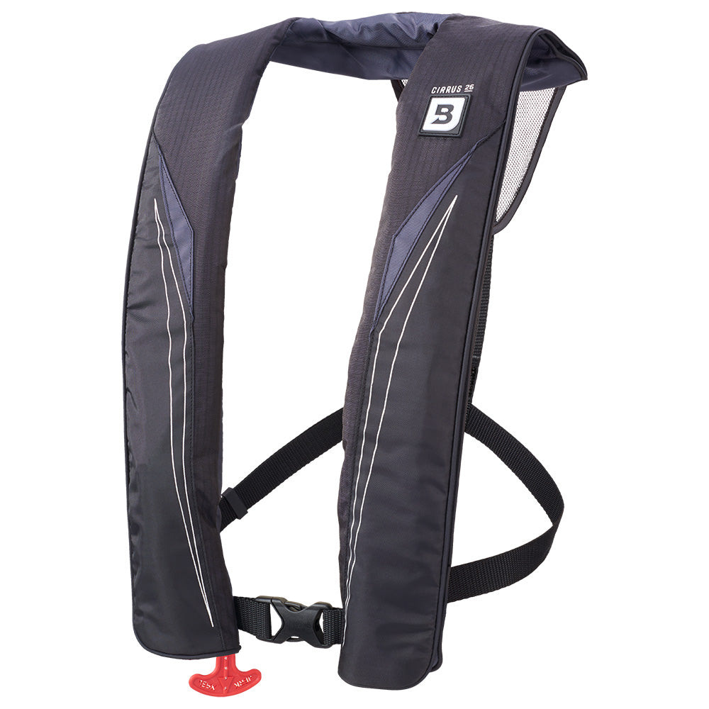 Bluestorm Cirrus 26 Auto/Manual Type V Inflatable PFD - Apex Black [SL6F-21-BLK] - Premium Life Vests from Bluestorm - Just $129.99! 