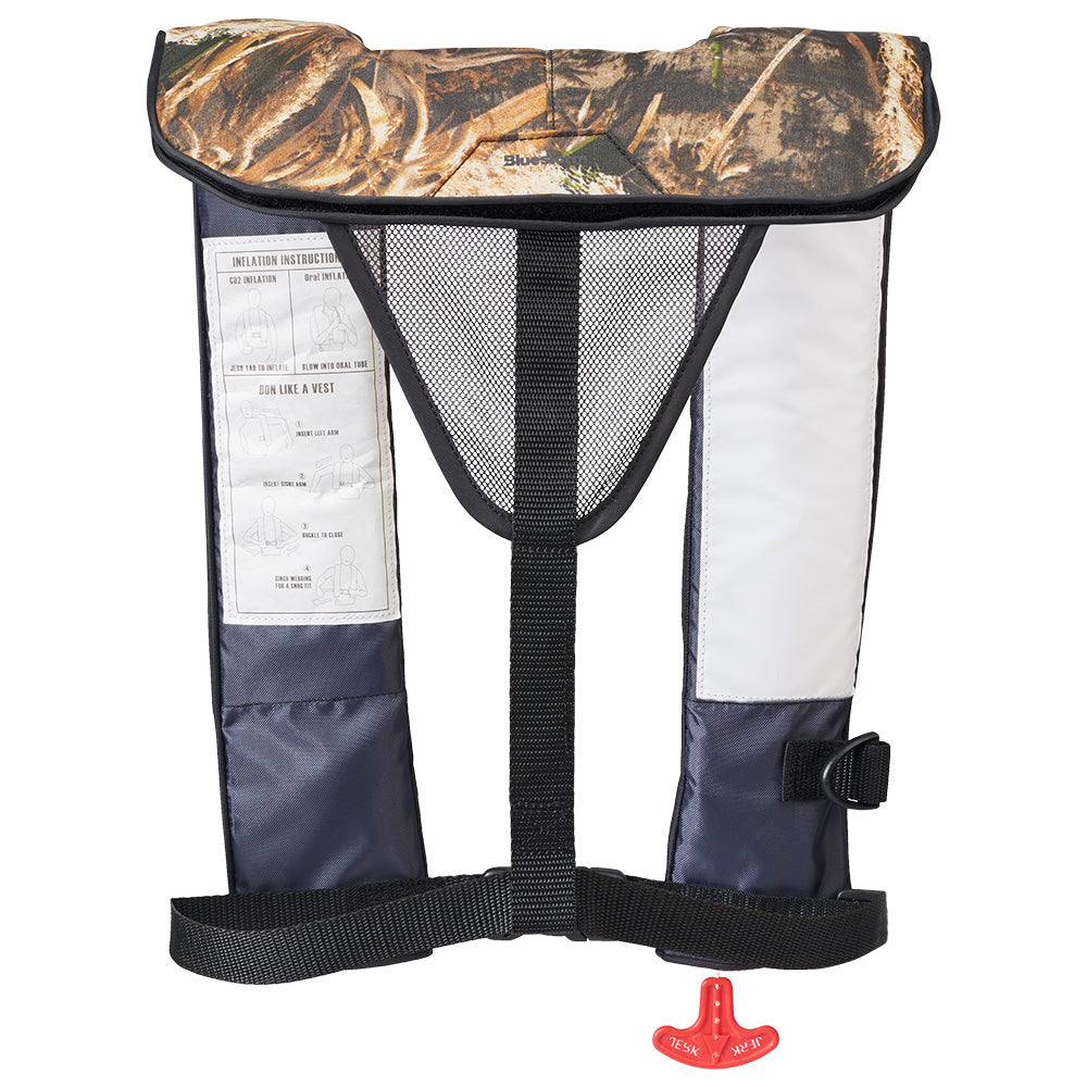 Bluestorm Cirrus 26 Auto/Manual Type V Inflatable PFD - MAX5 Camo [SL6F-19-MX5] - Premium Life Vests from Bluestorm - Just $129.99! 