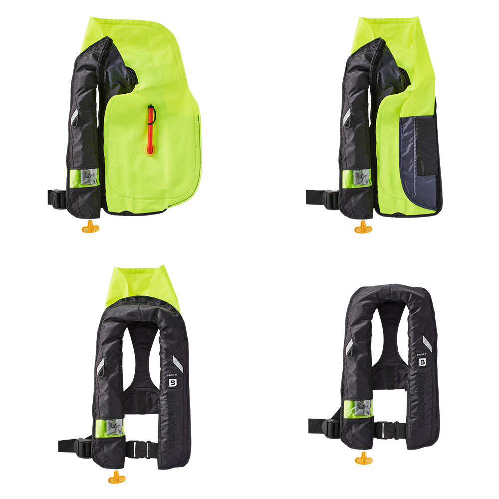 Bluestorm Stratus 35 Auto Type II Inflatable PFD - Apex Black [T1H-19-BLK] - Premium Life Vests from Bluestorm - Just $149.99! 