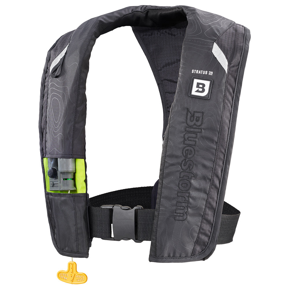 Bluestorm Stratus 35 Auto Type II Inflatable PFD - Apex Black [T1H-19-BLK] - Premium Life Vests from Bluestorm - Just $149.99! 